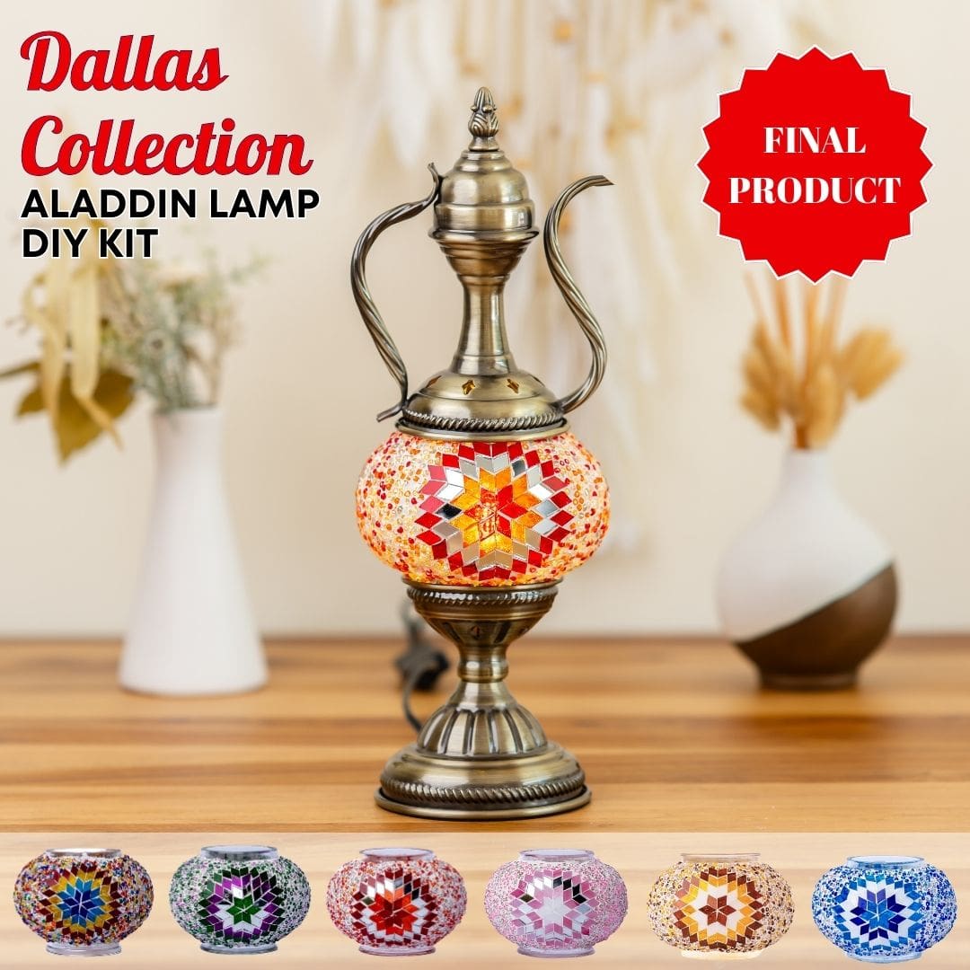 Alaaddin Lamp DIY Kits - turkish-lamp-workshop-PedalisaArt