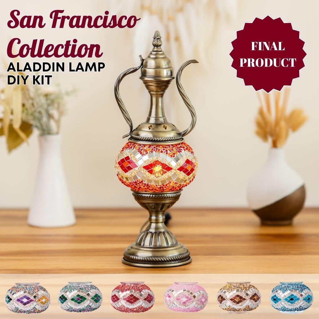 Alaaddin Lamp DIY Kits - turkish-lamp-workshop-PedalisaArt