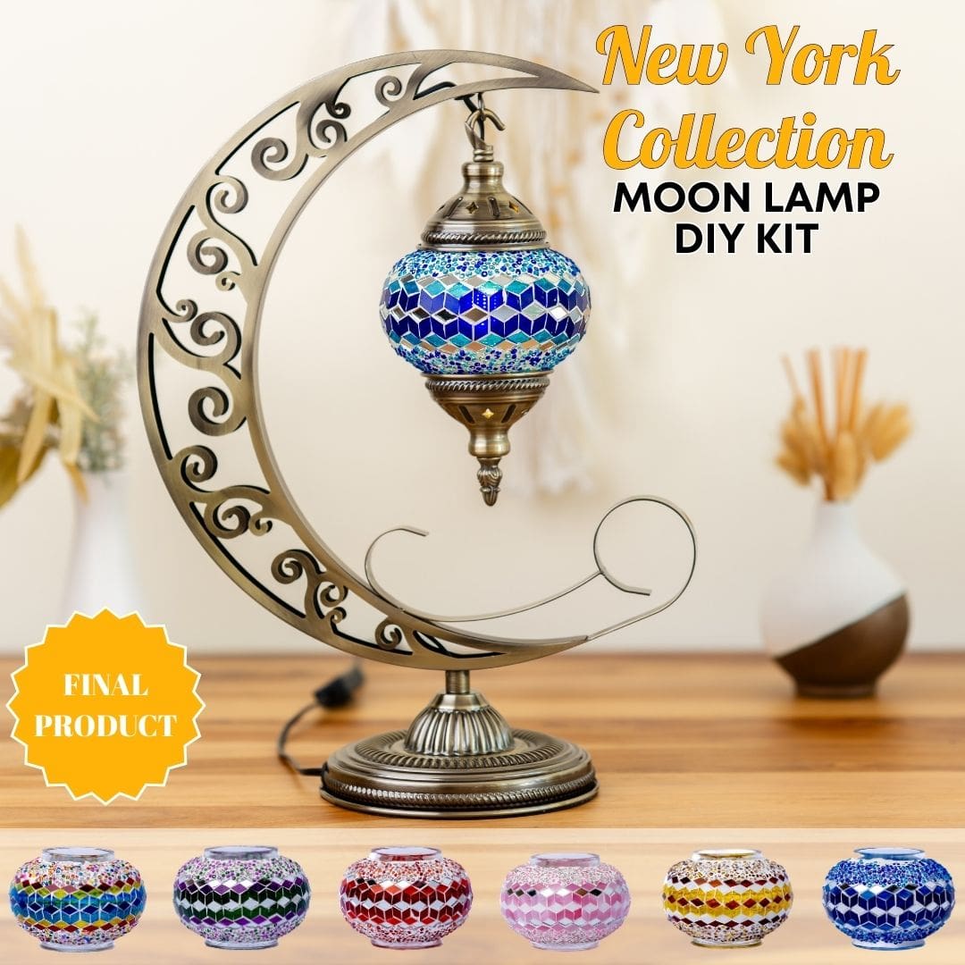 Moon Lamp DIY Kits - turkish-lamp-workshop-PedalisaArt