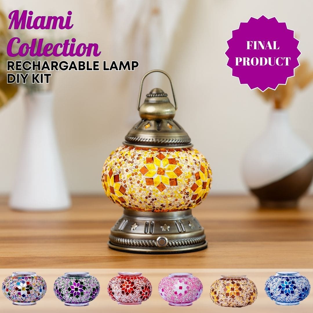Rechargable Lamp DIY Kits - turkish-lamp-workshop-PedalisaArt