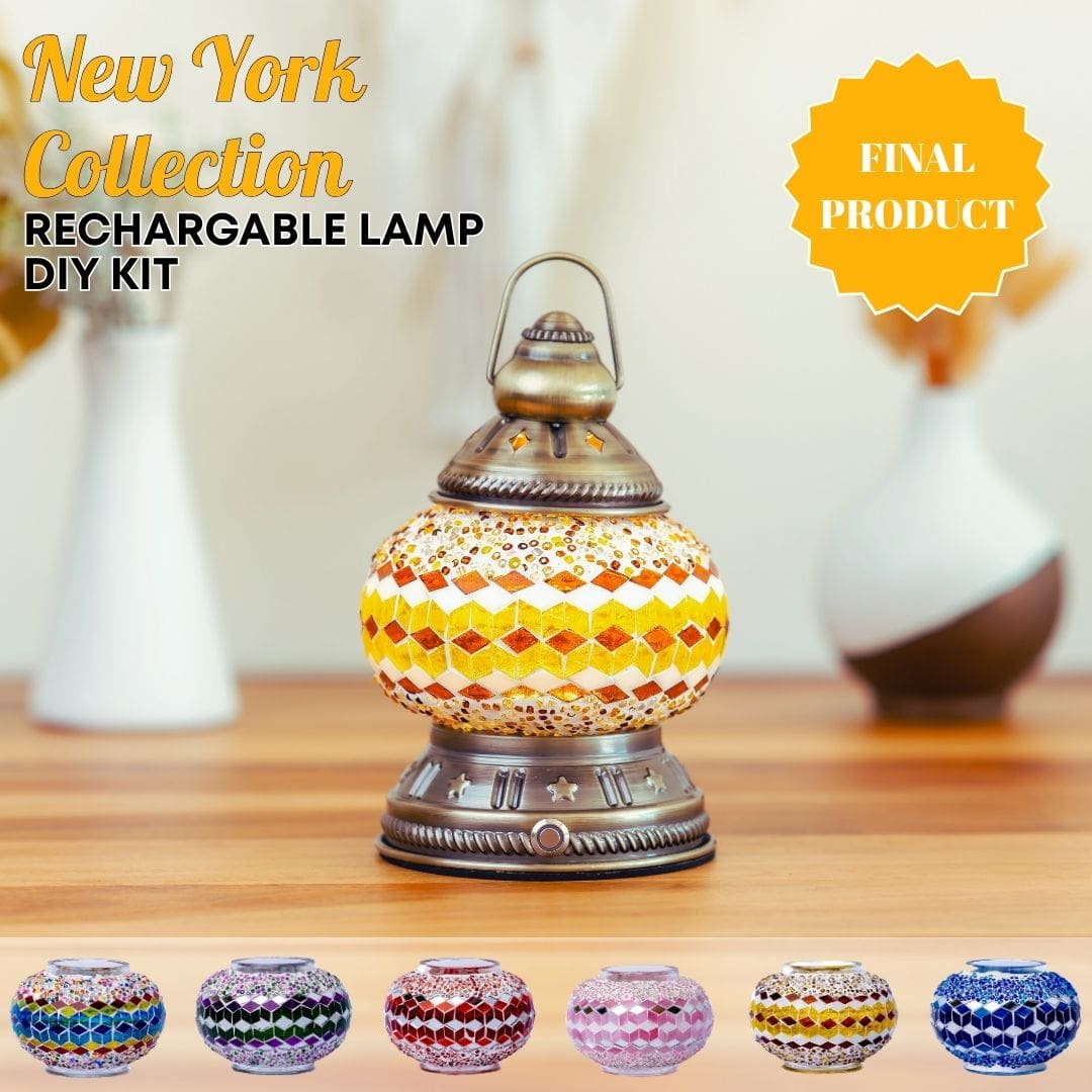 Rechargable Lamp DIY Kits - turkish-lamp-workshop-PedalisaArt