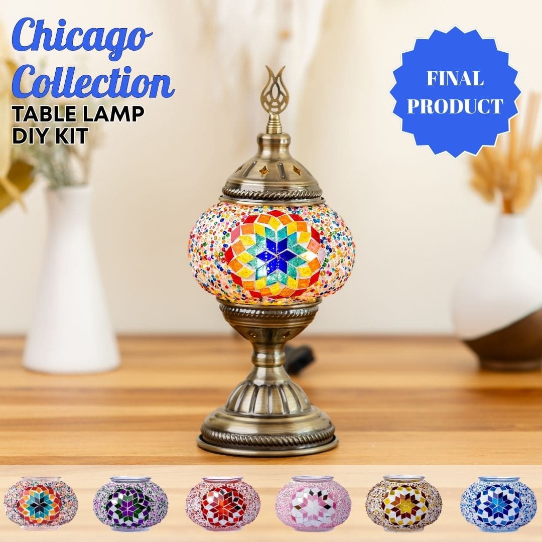 Table Lamp DIY Kits - turkish-lamp-workshop-PedalisaArt