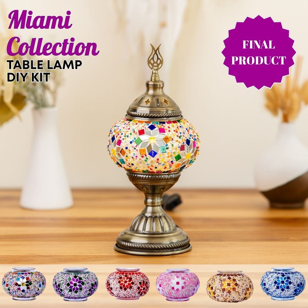 Table Lamp DIY Kits - turkish-lamp-workshop-PedalisaArt