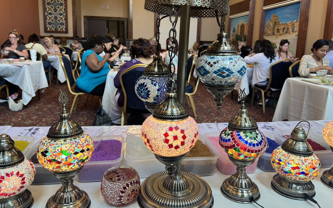 Mosaic Turkish Lamp Workshops: A Blend of Art and Culture - PedalisaArt