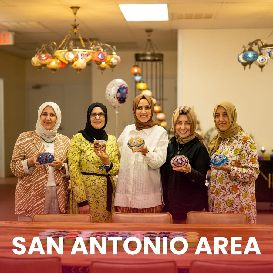 Turkish Mosaic Lamp Workshop in San Antonio Area: San Antonio, Schertz , Lackland 