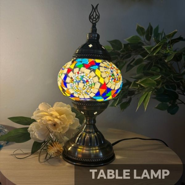 League City - Mosaic Turkish Lamp Workshops - PedalisaArt